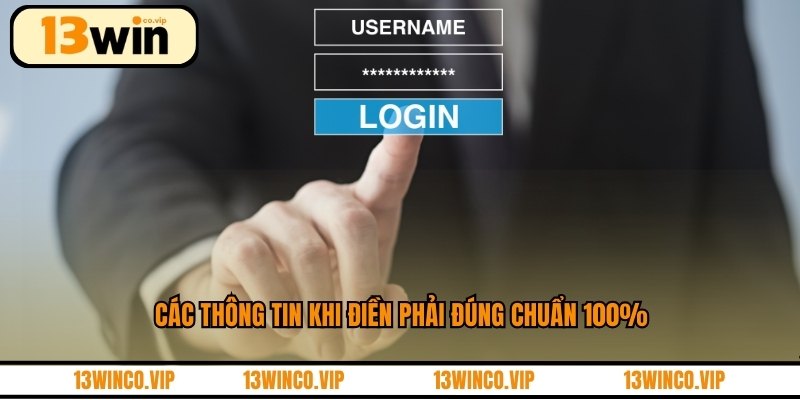 Điền đủ, chuẩn các thông tin cá nhân cơ bản