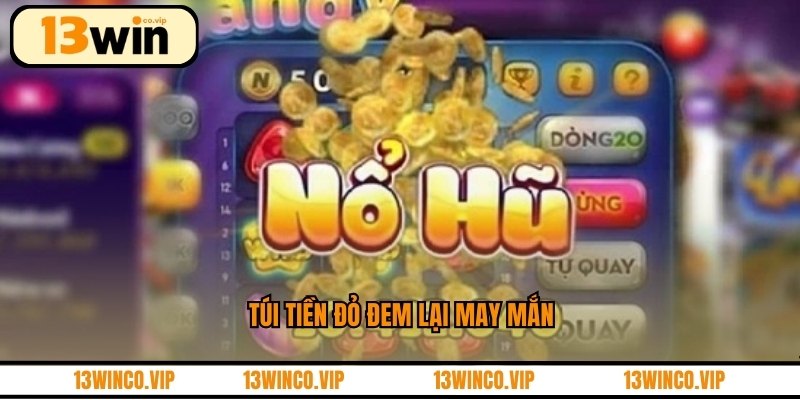 Túi tiền đỏ đem lại may mắn
