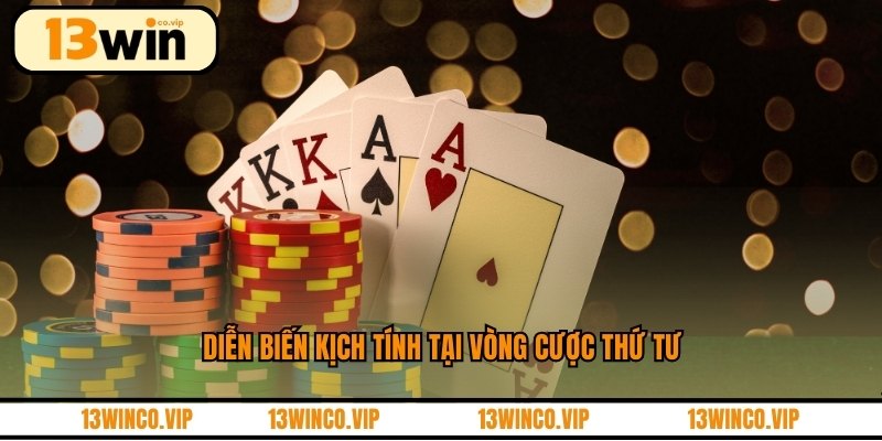 Diễn biến kịch tính tại vòng cược thứ tư