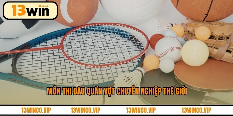 Môn thi đấu quần vợt chuyên nghiệp thế giới